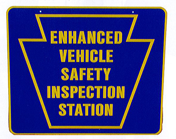 PA Enhanced Inspection Sign 